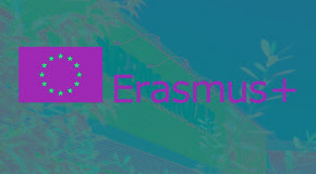 Bild på logotypen för Erasmus plus