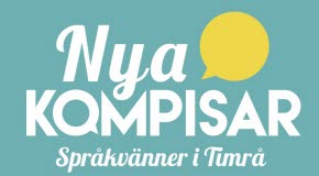 Bilden visar logotyp för Nya kompisar Språkvänner i Timrå