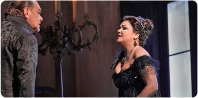 Bilden föreställer operan Tosca