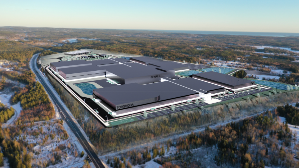 En digital skiss över en etablering i Torsboda.