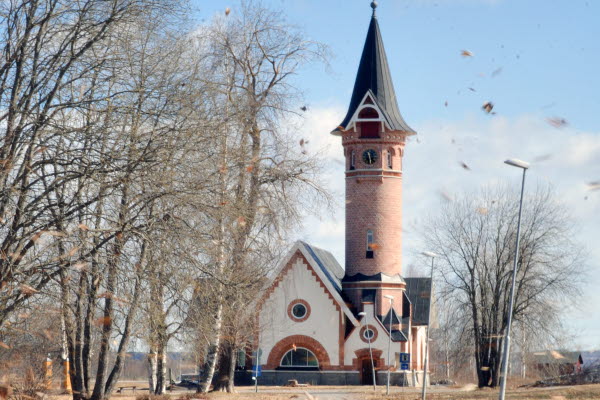 Bilden föreställer Vivstavarvs kapell