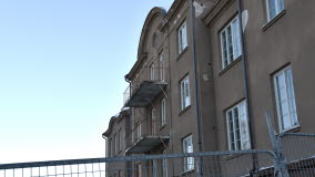 Den gamla skolbyggnaden i Vivsta.