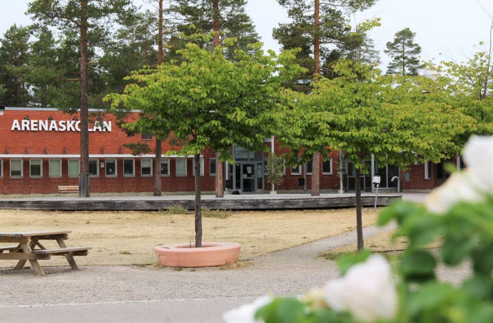 Arenaskolan i Timrå kommun.