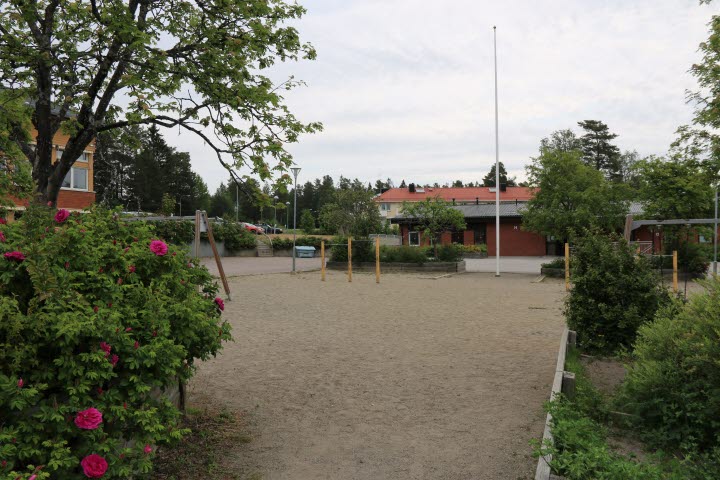 Utemiljön på Böle skola.