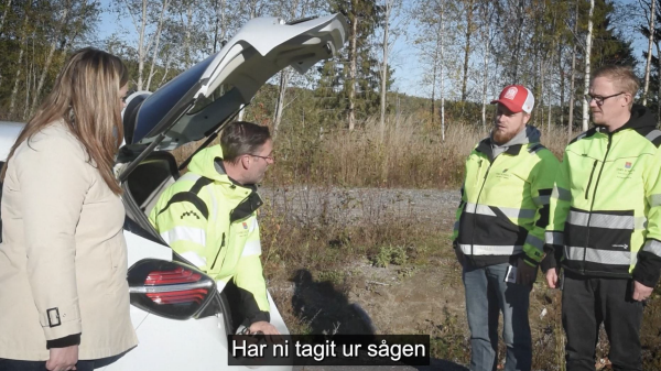 Scen ur Timrås version av Sunes jul