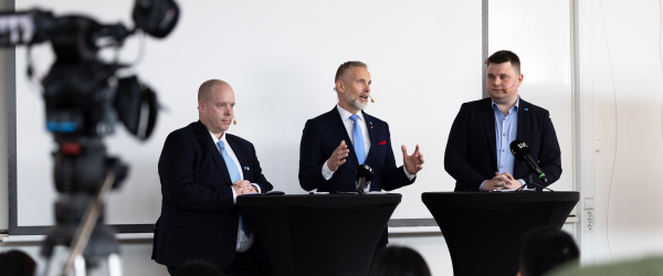 Kommunstyrelseordförandena i Härnösand, Timrå och Sundsvall
