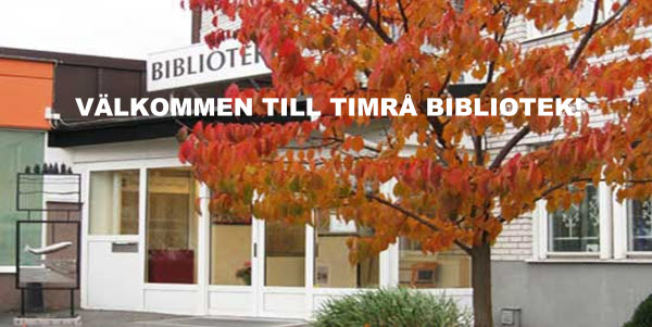 Bilden föreställer Timrå bibliotek