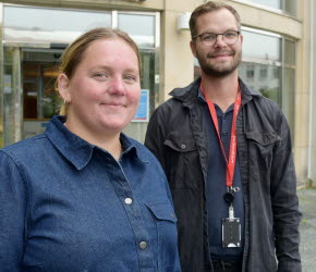 Lovisa Larsson och Anton Eklund 